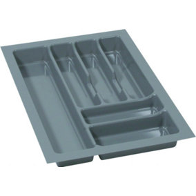 Cutlery tray PRO, grey, 400mm (330mmx490mm)