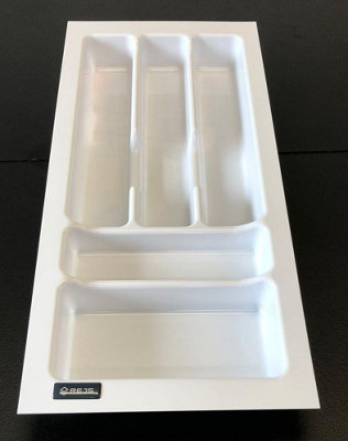 Cutlery tray PRO, white, 300mm (230mmx490mm)