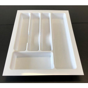 Cutlery tray UNI, white, 400mm (330mmx430mm)