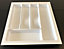 Cutlery tray UNI, white, 450mm (380mmx430mm)