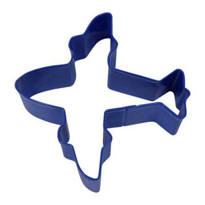 CybrTrayd Aeroplane Cookie Cutter Blue (One Size)