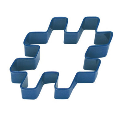 CybrTrayd Hashtag Cookie Cutter Blue (One Size)