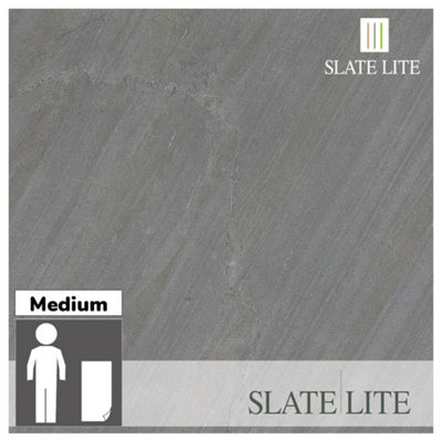 D Black Line Slate Veneer 30 x 20cm SAMPLE