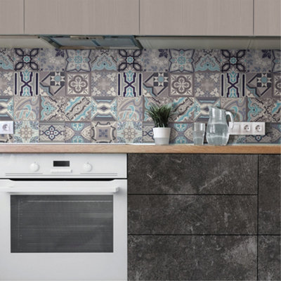 D-C-Fix Avellino Dark Grey Granite Marble (8341) Self-adhesive Furniture Wrap Vinyl (W)67.5cm (L)1m - 5