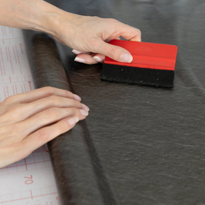 d-c-fix Black Slate Matt Self Adhesive Vinyl Wrap Film for Kitchen Worktops and Furniture 10m(L) 67.5cm(W)