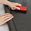d-c-fix Black Slate Matt Self Adhesive Vinyl Wrap Film for Kitchen Worktops and Furniture 2m(L) 67.5cm(W) pack of 3 rolls