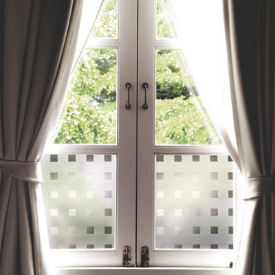 d-c-fix Caree Static Cling Window Film for Privacy and Décor 1.5m(L) 90cm(W) - 6