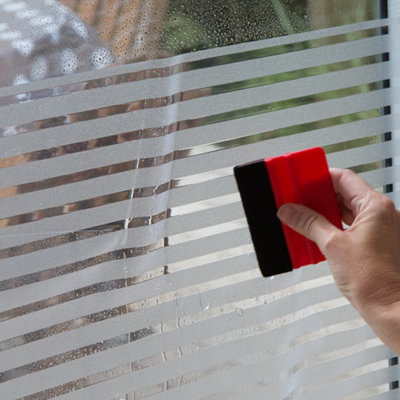 d-c-fix Clarity Stripes Premium Static Cling Window Film for Privacy and Décor 10m(L) 45cm(W) - 4