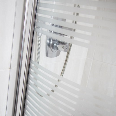 d-c-fix Clarity Stripes Premium Static Cling Window Film for Privacy and Décor 10m(L) 45cm(W) - 6
