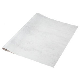 d-c-fix Concrete White Self Adhesive Vinyl Wrap Film for Kitchen Worktops and Furniture 10m(L) 67.5cm(W)