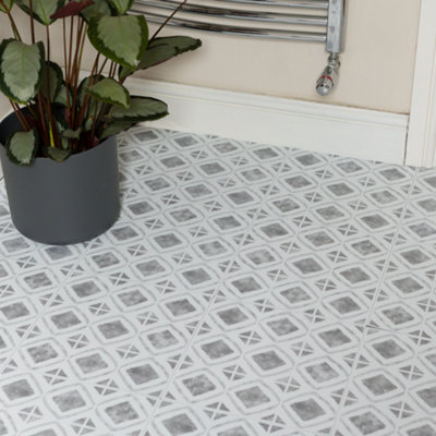 Sticky vinyl deals floor tiles