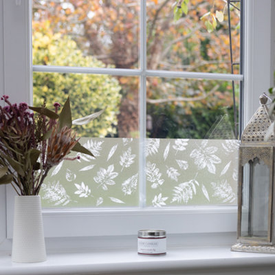 d-c-fix Falling Leaves Premium Static Cling Window Film Border for Décor 1.5m(L) 20cm(W)