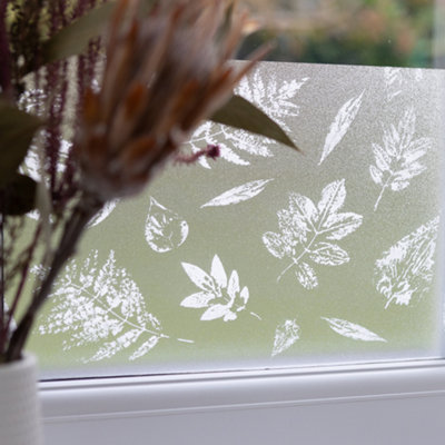 d-c-fix Falling Leaves Premium Static Cling Window Film Border for Décor 1.5m(L) 20cm(W) - 3