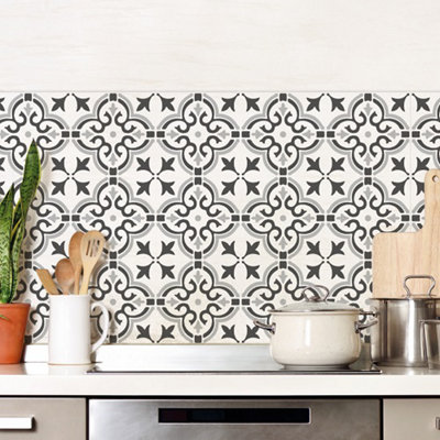 d-c-fix Floral 3D Splashback Wallpaper for Kitchen and Bathroom 4m(L) 67.5cm(W) - 8