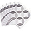 d-c-fix Geometric Grey Self Adhesive Vinyl Wall Tiles Pack of 6 (0.56sqm)
