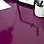 D-c-fix Gloss Berry (0673) RAL 4004 Sticky Back Furniture Wrap (L)200cm (W)45cm