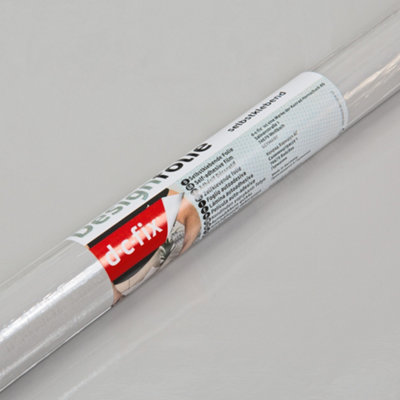 D-C-Fix  Gloss Light Grey RAL 7035 Self-adhesive Furniture Wrap (L)15m (W)675mm