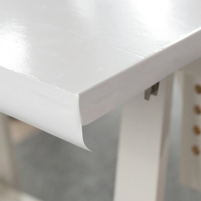 D-c-fix Gloss White (0011) RAL 9016 Sticky Back Furniture Wrap (L)200cm (W)45cm