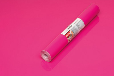 d-c-fix Glossy Pink Magenta Self Adhesive Sticky Back Plastic Vinyl ...