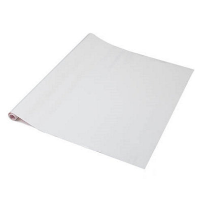 d-c-fix Glossy White Self Adhesive Vinyl Wrap Film for Kitchen Doors and Furniture 15m(L) 67.5cm(W)