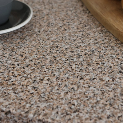 d-c-fix Granite Beige Self Adhesive Vinyl Wrap Film for Kitchen Worktops and Furniture 10m(L) 67.5cm(W) - 5