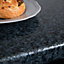d-c-fix Granite Black Self Adhesive Vinyl Wrap Film for Kitchen Doors and Worktops A4 Sample 297mm(L) 210mm(W)
