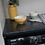 d-c-fix Granite Black Self Adhesive Vinyl Wrap Film for Kitchen Doors and Worktops A4 Sample 297mm(L) 210mm(W)