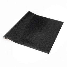 d-c-fix Granite Black Self Adhesive Vinyl Wrap Film for Kitchen Worktops and Furniture 10m(L) 67.5cm(W)