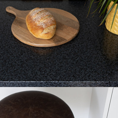 d-c-fix Granite Black Self Adhesive Vinyl Wrap Film for Kitchen ...