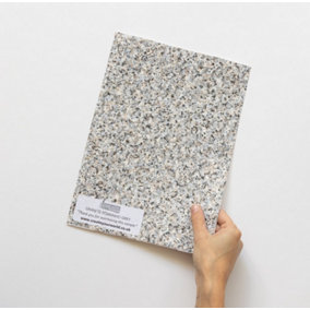 d-c-fix Granite Grey Self Adhesive Vinyl Wrap Film for Kitchen Doors and Worktops A4 Sample 297mm(L) 210mm(W)