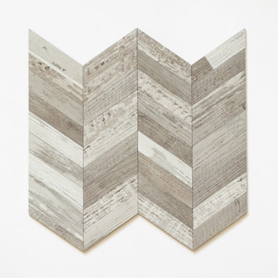 d-c-fix Herringbone Premium Self Adhesive Composite Wall Tile 29.6cm (W) 25.3cm (H) 0.3cm (D)