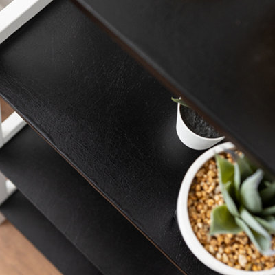 d-c-fix Leather Effect Black Self Adhesive Vinyl Wrap Film for Furniture and Decoration 5m(L) 90cm(W) - 3