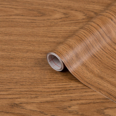 D-c-fix Light Oak Wood (8017) Sticky Back Furniture Wrap (L)200cm (W)67.5cm