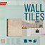 d-c-fix Light Slate Self Adhesive Vinyl Wall Tiles Pack of 6 (0.56sqm)