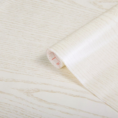 d-c-fix Makeover Pearlwood Woodgrain Self Adhesive Sticky Back Plastic ...