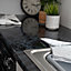 d-c-fix Marble Black Self Adhesive Vinyl Wrap Film for Kitchen Doors and Worktops A4 Sample 297mm(L) 210mm(W)