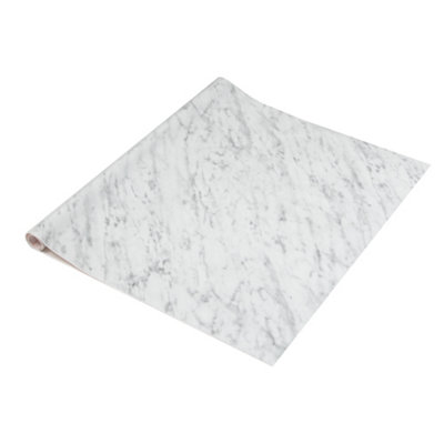 dcfix Marble Carrara Grey Self Adhesive Vinyl Wrap Film for Kitchen