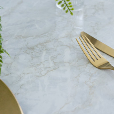 d-c-fix Marble Cortes Gold Self Adhesive Vinyl Wrap Film for Kitchen Worktops and Furniture 2m(L) 67.5cm(W) pack of 3 rolls