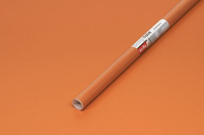 D-C-FIX MATT TERRACOTTA ORANGE STICKY BACK PLASTIC VINYL SELF ADHESIVE 2M X 45CM