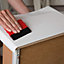D-C-Fix Matt White Wood Self-adhesive Furniture Wrap (L)5m (W)675mm