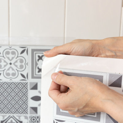 d-c-fix Oriental Tiles Self Adhesive Vinyl Wall Tiles Pack of 6 (0.56sqm) - 3