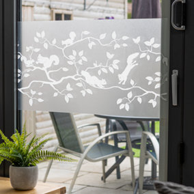 d-c-fix Pineview Premium Static Cling Window Film for Privacy and Décor 1.5m(L) 45cm(W)