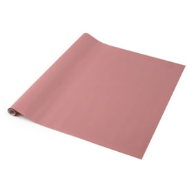 d-c-fix Plain Matt Ash Rose Pink Self Adhesive Vinyl Wrap Film for Kitchen Doors and Furniture 2m(L) 67.5cm(W)