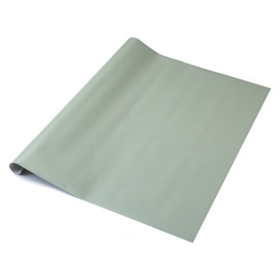 d-c-fix Plain Matt Sage Green Self Adhesive Vinyl Wrap Film for Kitchen Doors and Furniture 10m(L) 45cm(W)