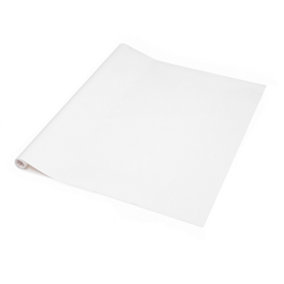 d-c-fix Plain Matt White Self Adhesive Vinyl Wrap Film for Kitchen Doors and Furniture 15m(L) 67.5cm(W)