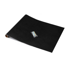 d-c-fix Premium Chalkboard Black Self Adhesive Vinyl Wrap for Crafts and Decoration 2m(L) 45cm(W)