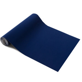 d-c-fix Premium Felt Velour Blue Self Adhesive Vinyl Wrap for Crafts and Decoration 5m(L) 45cm(W)