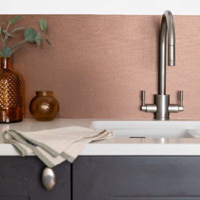 d-c-fix Premium Metallics Bronze Self Adhesive Vinyl Wrap for Furniture and Decoration 1.5m(L) 67.5cm(W) - 3