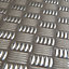 d-c-fix Premium Metallics Chequer Plate Silver Self Adhesive Vinyl Wrap for Furniture and Decoration 2m(L) 45cm(W)