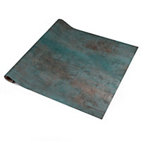 d-c-fix Premium Metallics Oxide Steel Self Adhesive Vinyl Wrap for Furniture and Decoration 1.5m(L) 67.5cm(W)